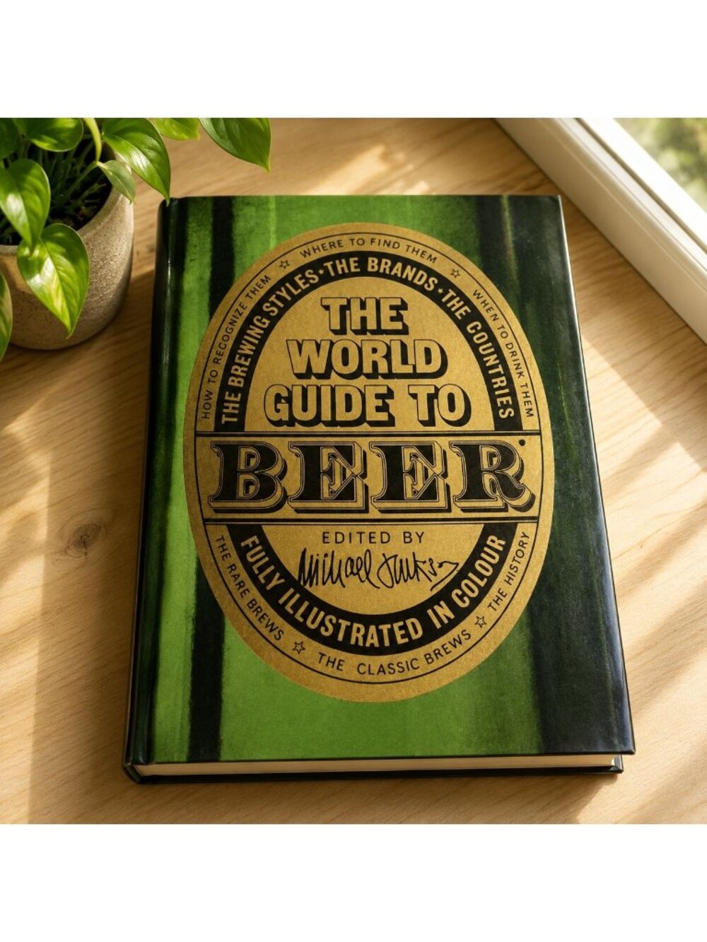 The World Guide To Beer By Michael Jackson Vintage 1982 Hardcover Fully Illustra